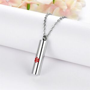 Unbranded Stainless Steel Medical Alert ID Capsule Pendant Necklace Unbranded Stainless Steel Medical Alert ID Capsule Pendant Necklace