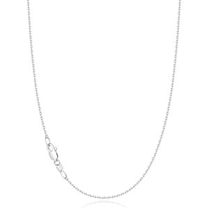 Unbranded (17 Inch, White Gold) HkeDes Solid 18k Gold Over 925 Sterling Silver Chain Neckl Unbranded (17 Inch, White Gold) HkeDes Solid 18k Gold Over 925 Sterling Silver Chain Neckl