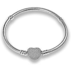 Unbranded (As show, One size) 1 Bracelet for Women Pandora charms with Silver Heart Clasp, Unbranded (As show, One size) 1 Bracelet for Women Pandora charms with Silver Heart Clasp,
