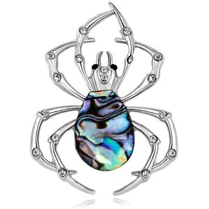 Unbranded (As show, One size) Personalized spider brooch, trendy versatile shell collectio Unbranded (As show, One size) Personalized spider brooch, trendy versatile shell collectio
