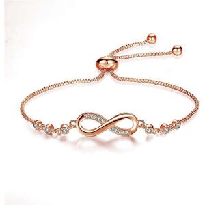 Unbranded (As show, One size) Accessory Bracelet Ladies Lucky Unlimited 8-word Fashion Zir Unbranded (As show, One size) Accessory Bracelet Ladies Lucky Unlimited 8-word Fashion Zir