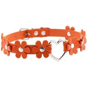 Unbranded (Pink, One size) Sweet Cool Heart Ring Necklaces Punk Leather Choker Fashion Col Unbranded (Pink, One size) Sweet Cool Heart Ring Necklaces Punk Leather Choker Fashion Col