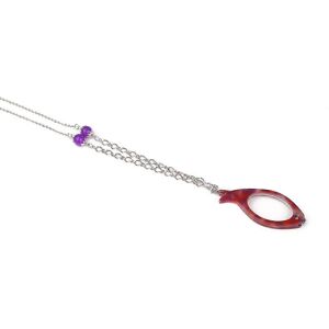 Unbranded (As show, One size) Folding Reading Glasses Choker Couple Delicate Necklace Chai Unbranded (As show, One size) Folding Reading Glasses Choker Couple Delicate Necklace Chai