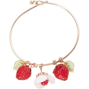 Unbranded (necklace, One size) Elegant Strawberry Pendant Neck Jewelry/Ear Hooks/Bracelet Unbranded (necklace, One size) Elegant Strawberry Pendant Neck Jewelry/Ear Hooks/Bracelet