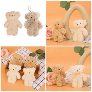 Unbranded (As show, One size) Joint Bear Pendant Lovely Mini Bear Doll Plush Key Chain Bac Unbranded (As show, One size) Joint Bear Pendant Lovely Mini Bear Doll Plush Key Chain Bac