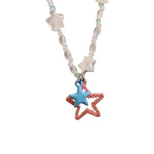 Unbranded (As show, One size) Fashion Sweet Hollow Star Pendant Necklace Choker Neck Chain Unbranded (As show, One size) Fashion Sweet Hollow Star Pendant Necklace Choker Neck Chain