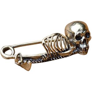 Unbranded (As show, One size) Retro Skull Pin Halloween Party Costume Skull Brooch Spooky Unbranded (As show, One size) Retro Skull Pin Halloween Party Costume Skull Brooch Spooky