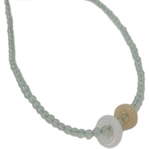 Unbranded (rose gold, One size) Safety Buckle Pendant Necklace Round Pendant Clavicle Chai Unbranded (rose gold, One size) Safety Buckle Pendant Necklace Round Pendant Clavicle Chai