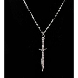 Unbranded (As show, One size) Antique Retro Stab sword Sting Silver Sword Pendant Necklace Unbranded (As show, One size) Antique Retro Stab sword Sting Silver Sword Pendant Necklace