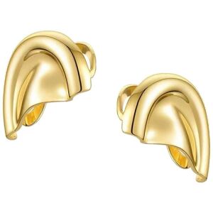 Unbranded (Gold-color, One size) Fashionable Half Round Ear Cuff Earrings Designed For Tre Unbranded (Gold-color, One size) Fashionable Half Round Ear Cuff Earrings Designed For Tre