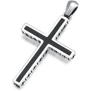 Unbranded Personalized S925 Sterling Silver Cross Pendant Necklace for Men and Women, Simp Unbranded Personalized S925 Sterling Silver Cross Pendant Necklace for Men and Women, Simp