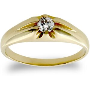 (G) Jewelco London Kids Solid 9ct Yellow Gold White Round Brilliant Cubic Zircon (G) Jewelco London Kids Solid 9ct Yellow Gold White Round Brilliant Cubic Zircon