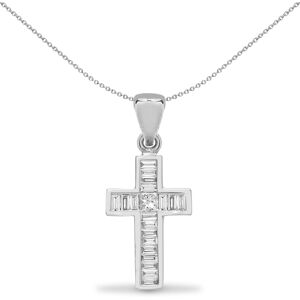 Jewelco London Solid 18ct White Gold Channel Set Baguette G VS 0.19ct Diamond Ar Jewelco London Solid 18ct White Gold Channel Set Baguette G VS 0.19ct Diamond Ar