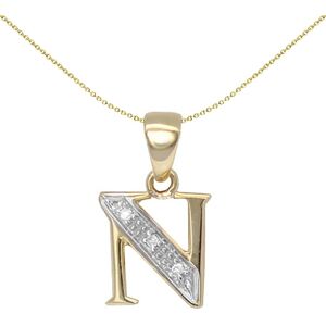 Jewelco London 9ct Yellow Gold Pave Set Round H I2 0.02ct Diamond Identity Daint Jewelco London 9ct Yellow Gold Pave Set Round H I2 0.02ct Diamond Identity Daint