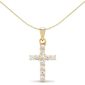 Jewelco London Ladies Solid 18ct Yellow Gold 4 Claw Set Round G SI1 0.5ct Diamon Jewelco London Ladies Solid 18ct Yellow Gold 4 Claw Set Round G SI1 0.5ct Diamon