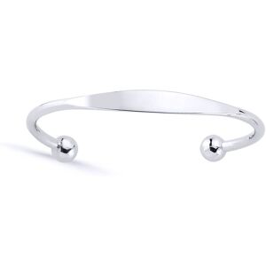Jewelco London Kids Sterling Silver ID Torque Identity Baby Bangle Bracelet - BN Jewelco London Kids Sterling Silver ID Torque Identity Baby Bangle Bracelet - BN