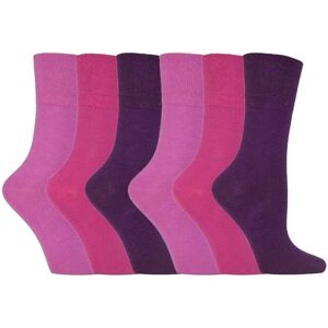 IOMI (4-8 UK, Pink) Ladies 6 pack non elastic diabetic socks with hand linked toe sea IOMI (4-8 UK, Pink) Ladies 6 pack non elastic diabetic socks with hand linked toe sea