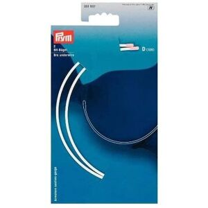 Prym Bra Underwire D Cup, Metal, White, 18.5 x 11 x 0.3 cm Prym Bra Underwire D Cup, Metal, White, 18.5 x 11 x 0.3 cm