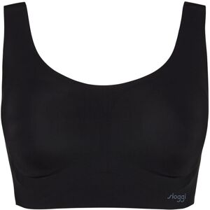 (Black, S) Sloggi Zero Feel Crop Top Invisible Comfort Womens Wire Free Wireless (Black, S) Sloggi Zero Feel Crop Top Invisible Comfort Womens Wire Free Wireless