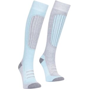 (6/9, Mist/aqua) Trespass Womens/Ladies Janus II Ski Socks (Pack Of 2) (6/9, Mist/aqua) Trespass Womens/Ladies Janus II Ski Socks (Pack Of 2)