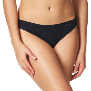 Calvin Klein Women's Invisibles Seamless Thong Panty Black Small Calvin Klein Women's Invisibles Seamless Thong Panty Black Small
