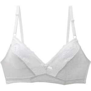 Unbranded (34C, White) Women's Ultra-Thin Smooth Lace Bra Wireless Everyday Minimizer Bra Unbranded (34C, White) Women's Ultra-Thin Smooth Lace Bra Wireless Everyday Minimizer Bra