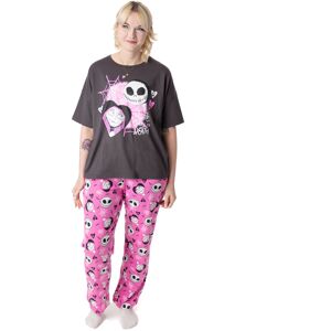 (X-Small) Disney The Nightmare Before Christmas Short Sleeve Long Leg Pyjama Set (X-Small) Disney The Nightmare Before Christmas Short Sleeve Long Leg Pyjama Set
