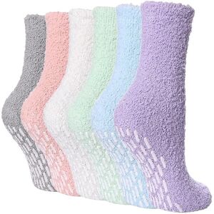Tianfu Non Slip Socks for Women Winter Warm Cozy Fuzzy Slipper Socks Soft Fluffy Hospit Tianfu Non Slip Socks for Women Winter Warm Cozy Fuzzy Slipper Socks Soft Fluffy Hospit