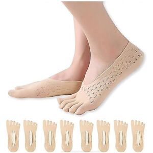 Unbranded (As show, One size) 5 Pairs Toe Socks For Women 5 Unexposed Toes Non-Slip Socks Unbranded (As show, One size) 5 Pairs Toe Socks For Women 5 Unexposed Toes Non-Slip Socks
