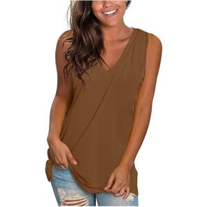 Unbranded (M, 3 Khaki) Summer Tank Tops for Women Clearance Womens Tops V Neck Sleeveless Unbranded (M, 3 Khaki) Summer Tank Tops for Women Clearance Womens Tops V Neck Sleeveless