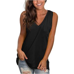 Unbranded (XXL, 2 Black) Summer Tank Tops for Women Clearance Womens Tops V Neck Sleeveles Unbranded (XXL, 2 Black) Summer Tank Tops for Women Clearance Womens Tops V Neck Sleeveles