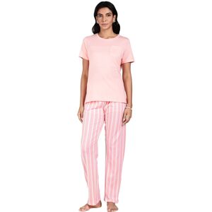 (L, Peachy Pink) TURTLE Women's Pyjama Set – Ladies Pyjamas – Comfortable Nightw (L, Peachy Pink) TURTLE Women's Pyjama Set – Ladies Pyjamas – Comfortable Nightw