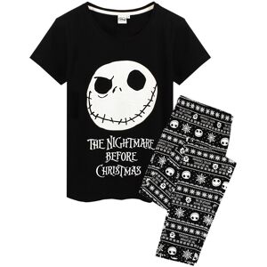(M) Disney The Nightmare Before Christmas Womens Pjs (M) Disney The Nightmare Before Christmas Womens Pjs