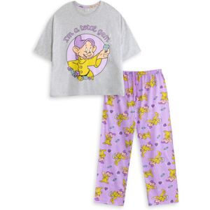 (X-Small) Disney Short Sleeve Long Leg Pyjama Set (Womens Grey) (X-Small) Disney Short Sleeve Long Leg Pyjama Set (Womens Grey)