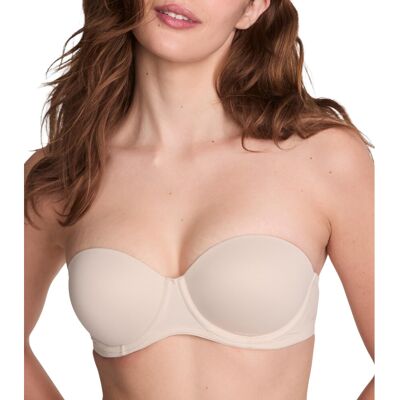 Victoria's Secret Pink Wear Everywhere Strapless Push Up Bra, Padded, Adjustable Victoria's Secret Pink Wear Everywhere Strapless Push Up Bra, Padded, Adjustable