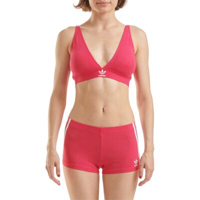 (14 UK, Bold Pink) Adidas Womens/Ladies Cotton Blend Comfort Bra (14 UK, Bold Pink) Adidas Womens/Ladies Cotton Blend Comfort Bra
