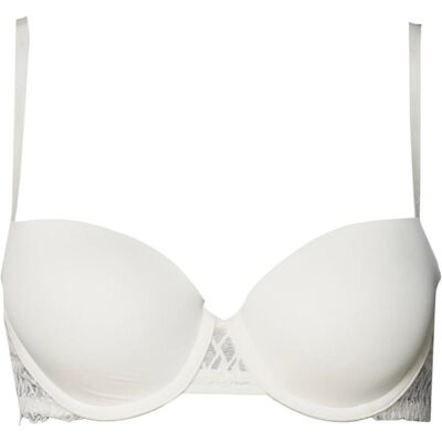 (32A, Ivory) Calvin Klein Womens/Ladies Attraction Lace Trim Push Up Bra (32A, Ivory) Calvin Klein Womens/Ladies Attraction Lace Trim Push Up Bra