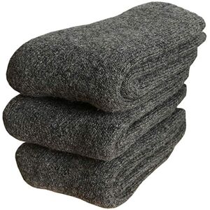 Unbranded Mens Heavy Thick Wool Socks - Soft Warm Comfort Winter Socks Three Pairs Unbranded Mens Heavy Thick Wool Socks - Soft Warm Comfort Winter Socks Three Pairs