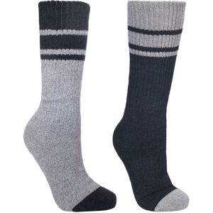 Trespass Mens Hitched Two Tone Anti Blister Hiking Boot Socks (2 Pairs) Trespass Mens Hitched Two Tone Anti Blister Hiking Boot Socks (2 Pairs)