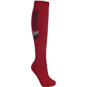 (6/9 UK, Red) Trespass Adults Unisex Tech Luxury Merino Wool Blend Ski Tube Sock (6/9 UK, Red) Trespass Adults Unisex Tech Luxury Merino Wool Blend Ski Tube Sock