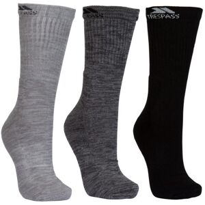 Trespass Mens Jackbarrow Trekking Socks (Pack Of 3) Trespass Mens Jackbarrow Trekking Socks (Pack Of 3)