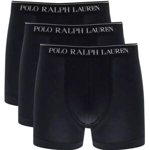 (M) Polo Ralph Lauren Classic Boxer Trunks 3Pack Black (M) Polo Ralph Lauren Classic Boxer Trunks 3Pack Black