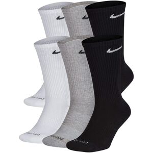 (Multicolour, Large) Nike Everyday Plus Cushioned Crew Socks 6 Pairs (Multicolour, Large) Nike Everyday Plus Cushioned Crew Socks 6 Pairs