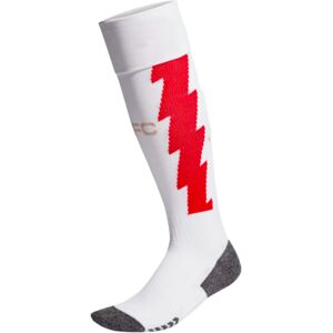 Adidas Arsenal Home Socks - Recycled Polyester - White - 2023-2024 Adidas Arsenal Home Socks - Recycled Polyester - White - 2023-2024