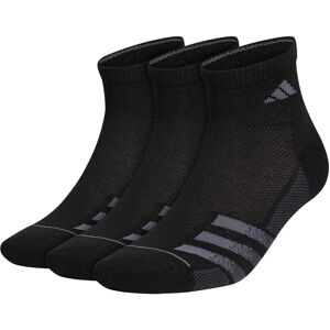 adidas Men's Superlite Stripe 3 Quarter Socks (3-Pair) Black/Night Gr adidas Men's Superlite Stripe 3 Quarter Socks (3-Pair) Black/Night Gr