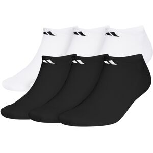 adidas Athletic Cushioned No Show Socks with arch compression for a secure fit 6-Pair adidas Athletic Cushioned No Show Socks with arch compression for a secure fit 6-Pair