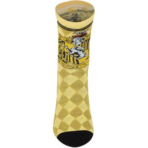 (S-M, Yellow/Black) Harry Potter Unisex Adult Hufflepuff Socks (S-M, Yellow/Black) Harry Potter Unisex Adult Hufflepuff Socks
