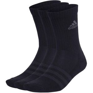 (M, Black/Grey) Adidas Unisex Adult Cushioned Crew Socks (Pack of 3) (M, Black/Grey) Adidas Unisex Adult Cushioned Crew Socks (Pack of 3)