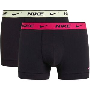 (XL, Black/Pink/Yellow) Nike Mens Boxer Shorts (Pack of 2) (XL, Black/Pink/Yellow) Nike Mens Boxer Shorts (Pack of 2)