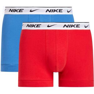 (L, Red/Blue) Nike Mens Boxer Shorts (Pack of 2) (L, Red/Blue) Nike Mens Boxer Shorts (Pack of 2)